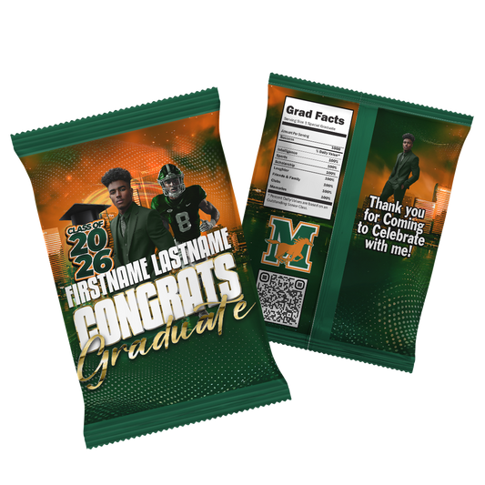 Custom Chip Bags – Personalized Party Favor Bags (Graduation, Birthday, Wedding & More)