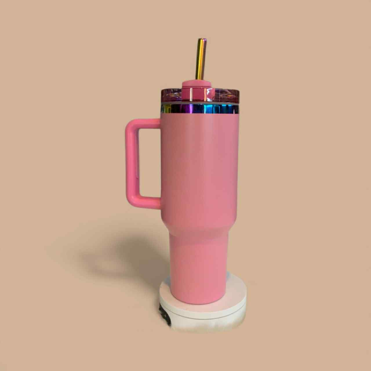 40 ounce Pink Chameleon Tumbler
