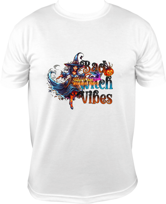 BAD WITCH VIBES T-SHIRT HALLOWEEN
