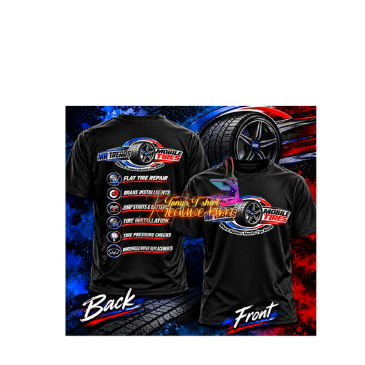 CUSTOM TSHIRTS FRONT AND BACK