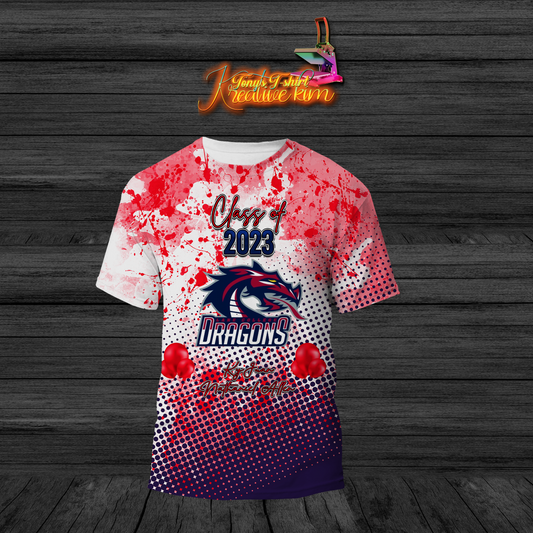 3-D Custom graduation shirt