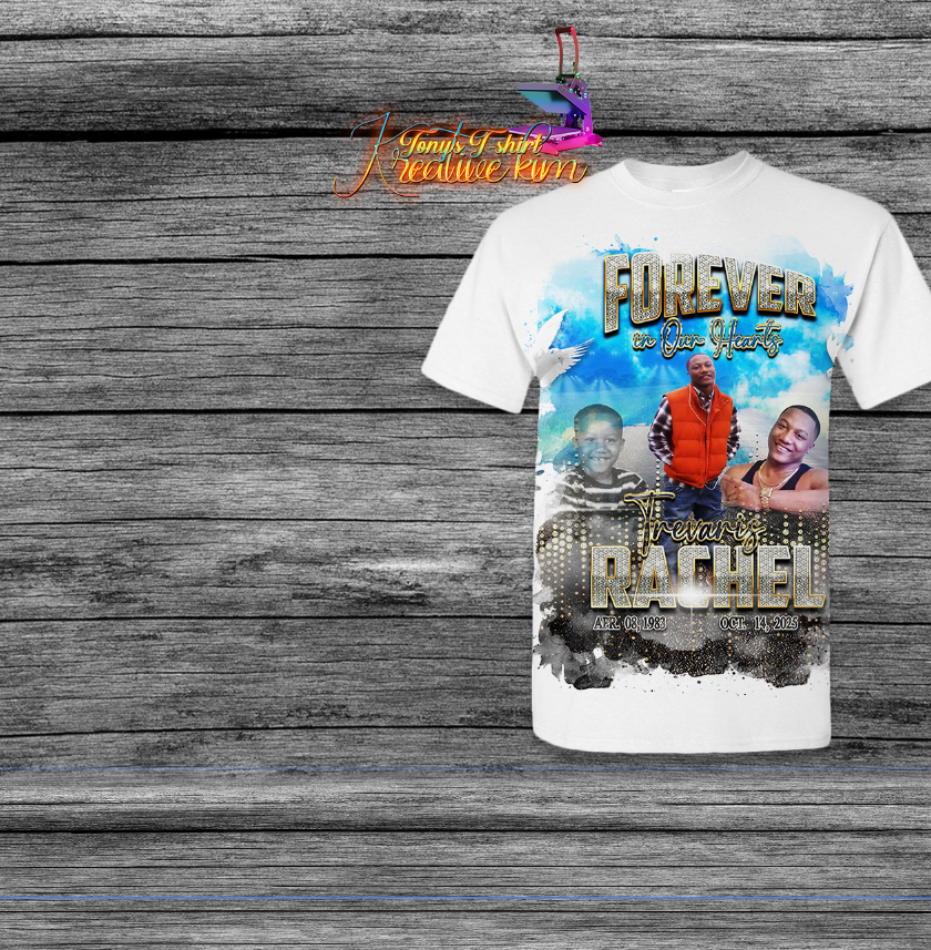 Memorial T-shirts 13X19 Center