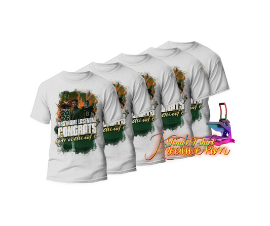 Center of the shirt only Family & Friend Package