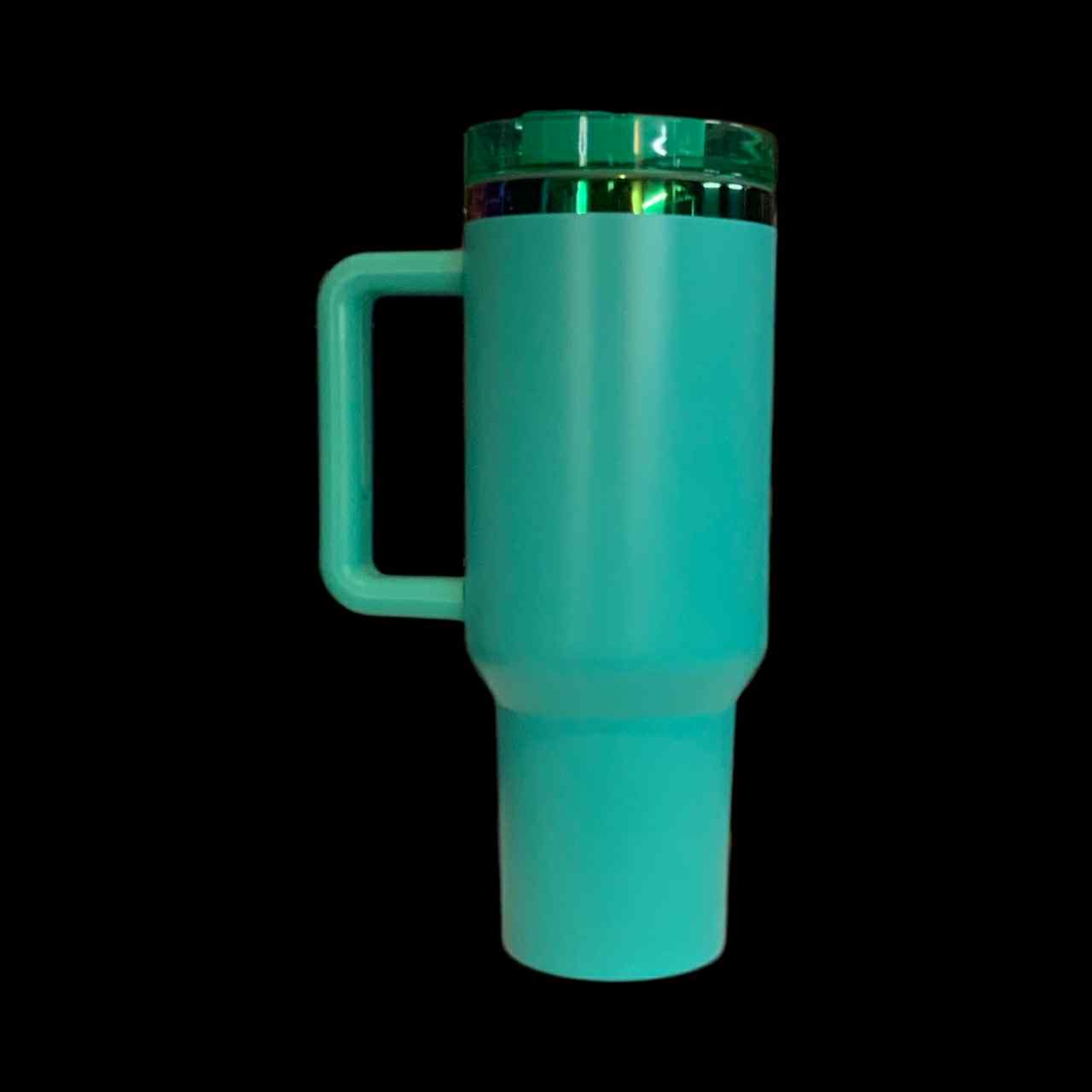 40 ounce Teal Chameleon Tumbler