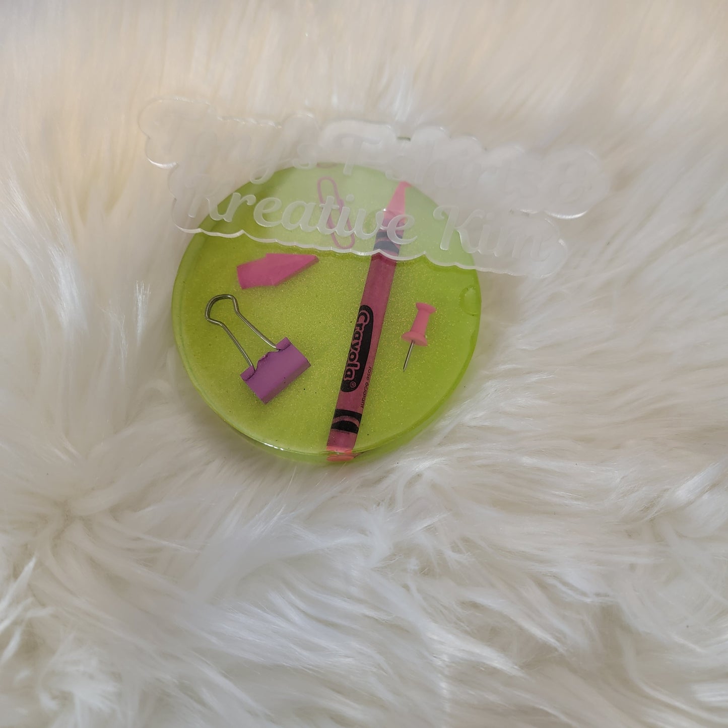 Custom Back-to-School/Teacher's Appreciation Resin Coasters