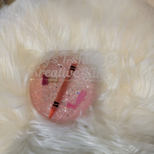 Custom Back-to-School/Teacher's Appreciation Resin Coasters