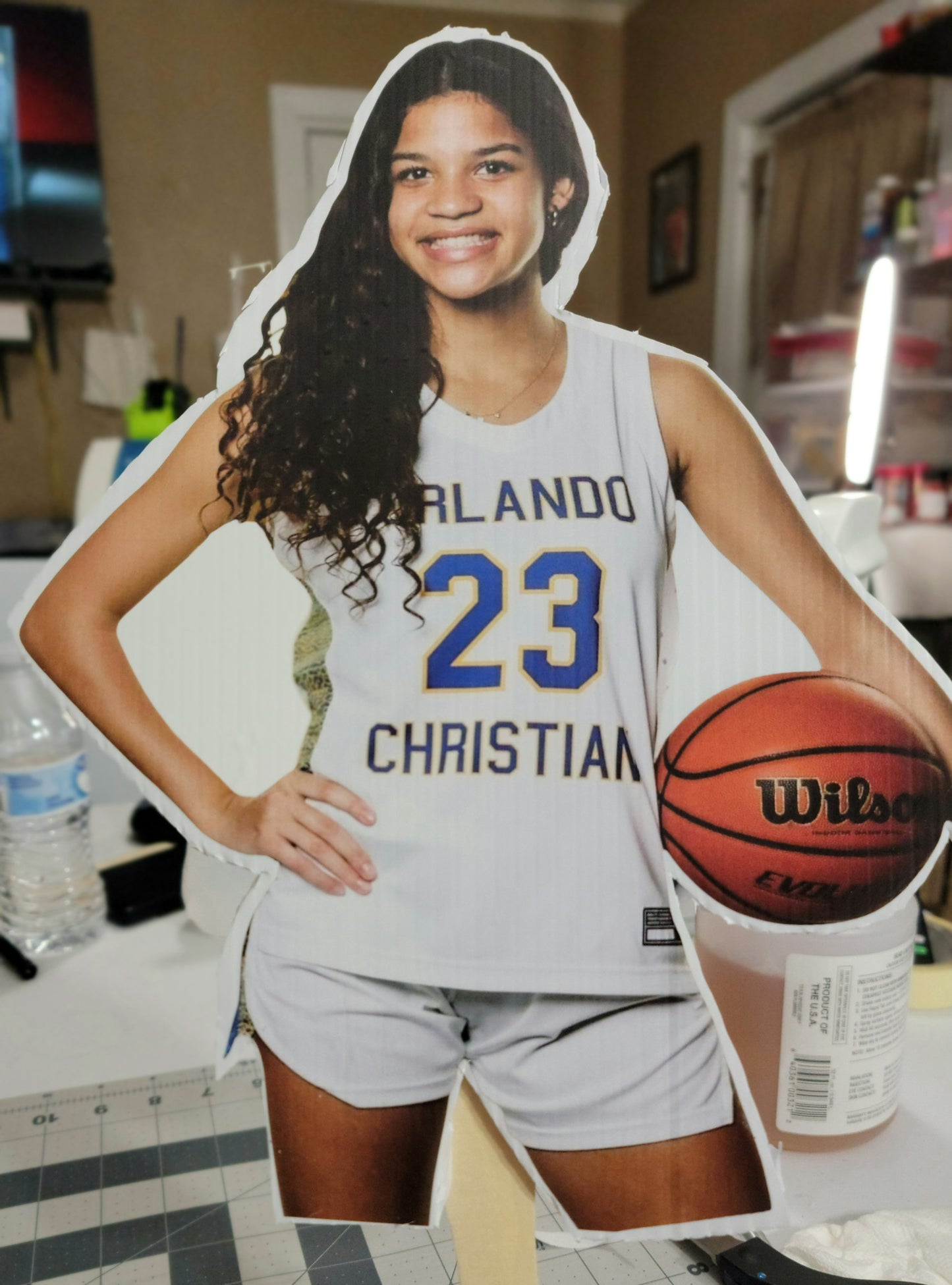 Big heads for graduation, senior day, or sporting events