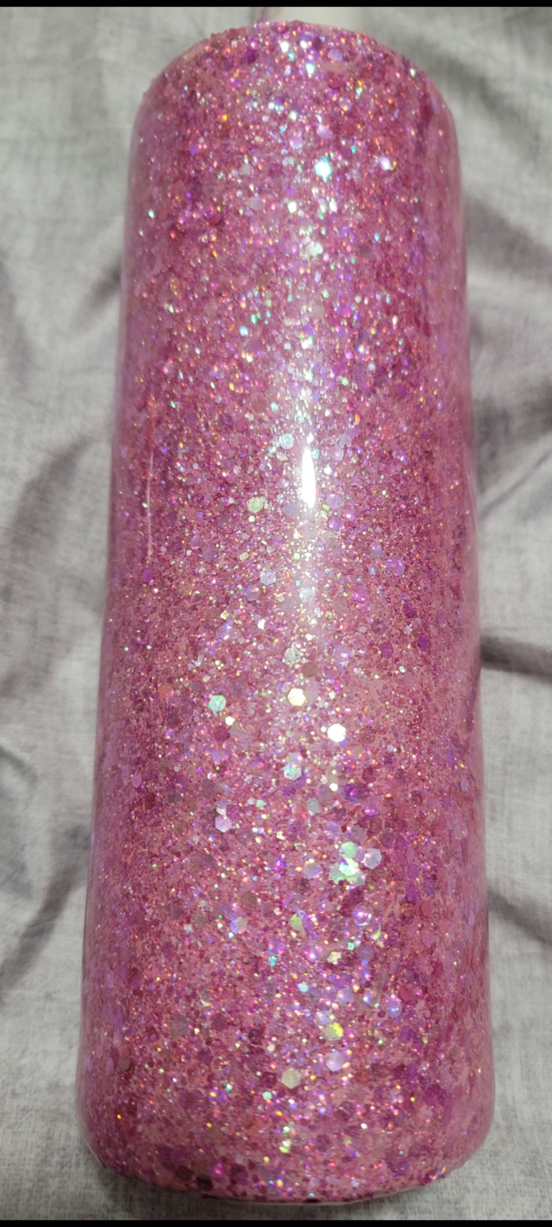 Pink chunky glitter
