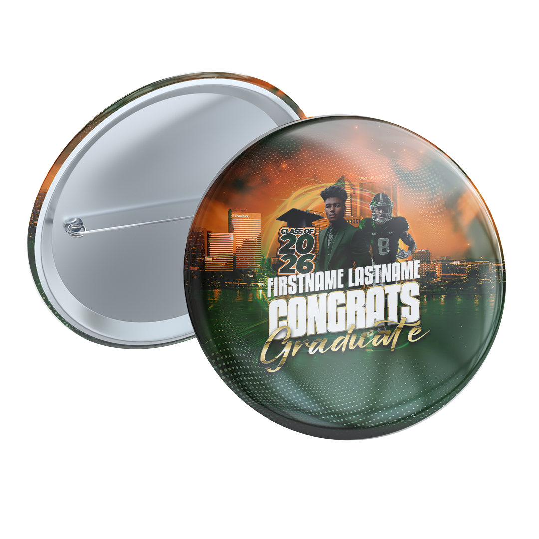 Graduation Custom Button Set