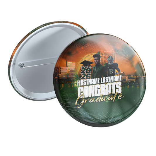 Graduation Custom Button Set