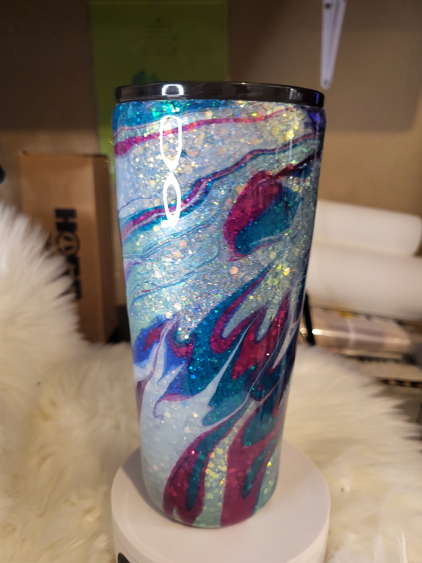 22 oz Slim Hydro dipped Tumbler