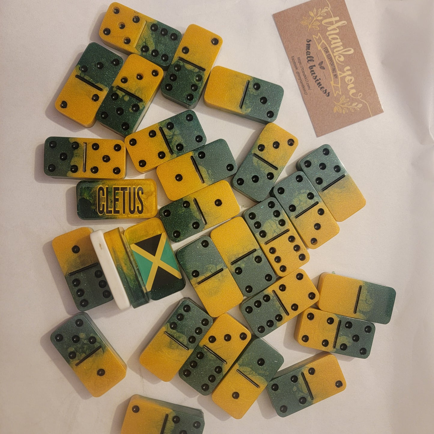 Custom Resin Dominoes