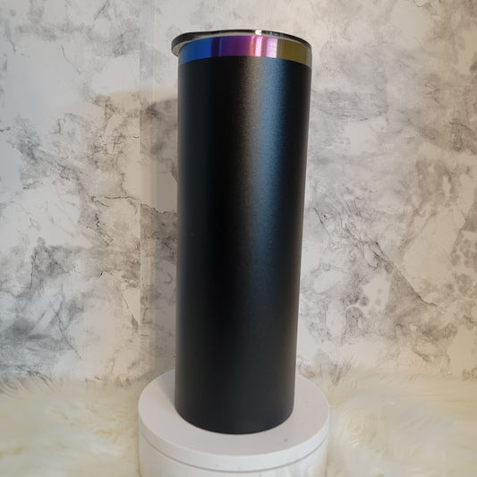 20 ounce Black Chameleon Tumbler