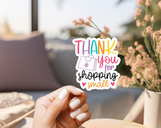 THANK YOU FOR SHOPPING