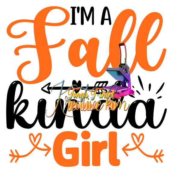 I AM A FALL KINDA OF GIRL Sticker