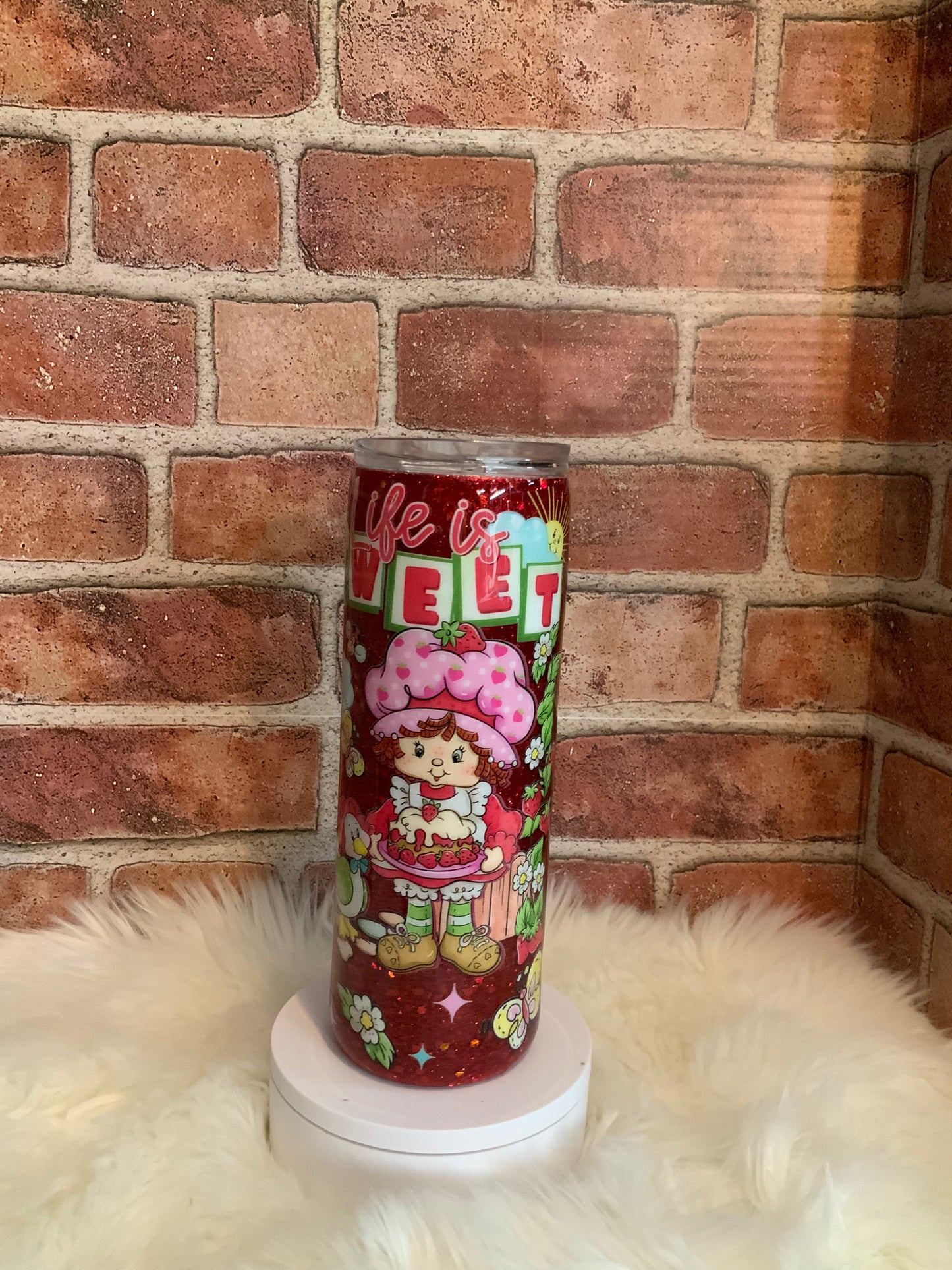 20oz Resin-Style “Life Is Sweet” Tumbler – Ready to Ship