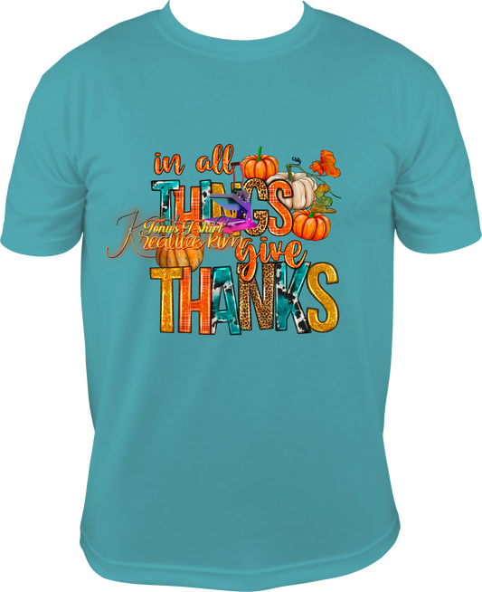 (FALL) GIVE THANKS T-SHIRT