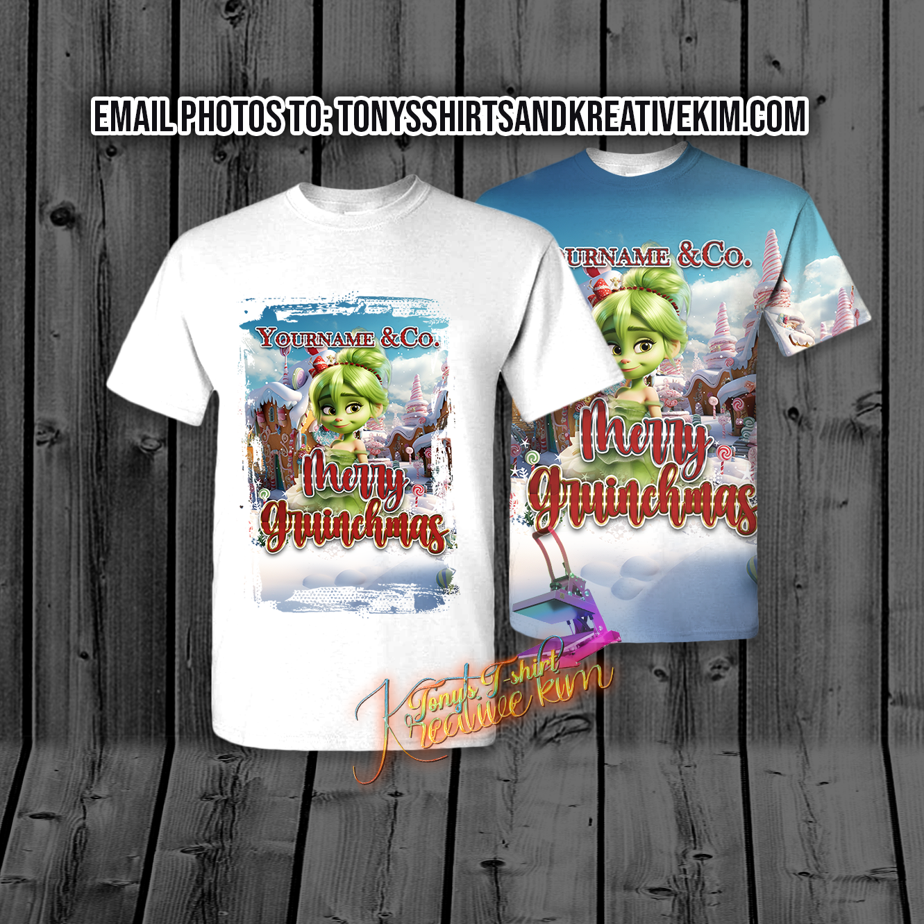 Merry Grinchmas Christmas T-shirts