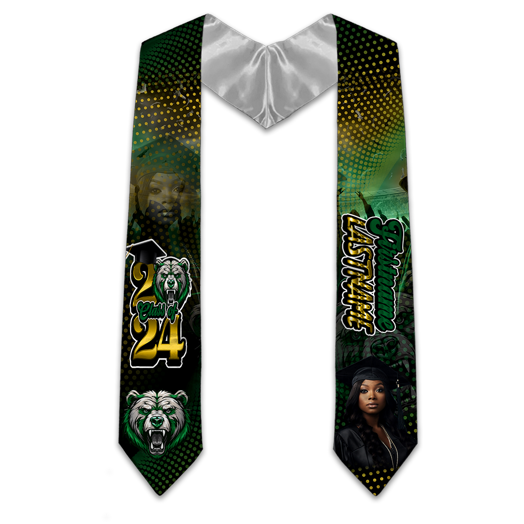 Graduation Personalized Photo Stole_266