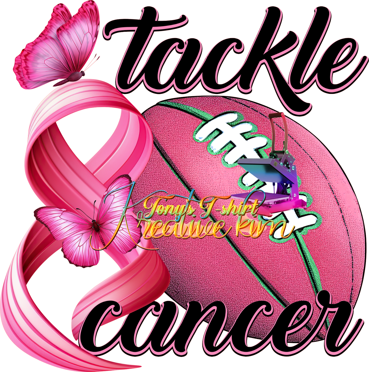 Tackle Breast Cancer with football transfer