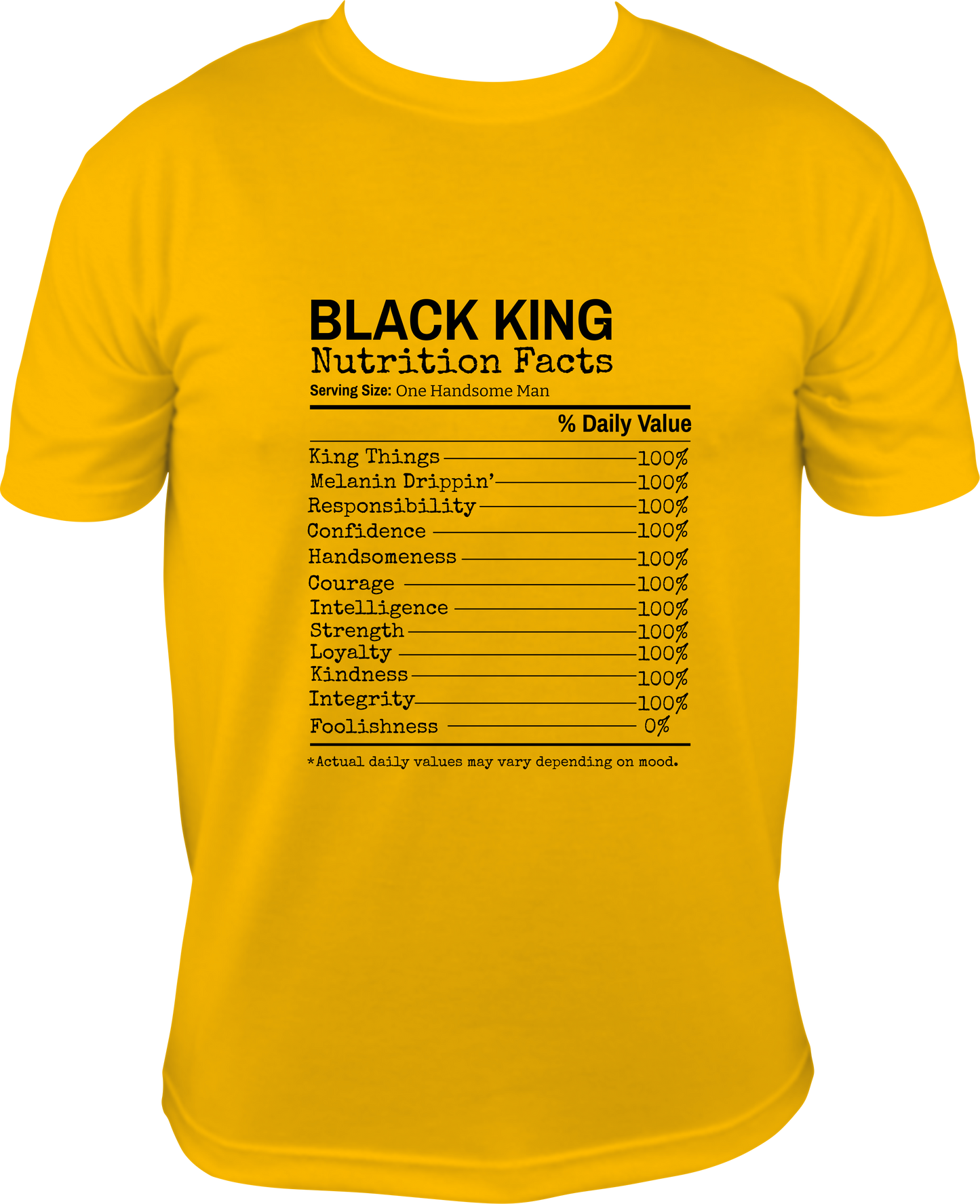 BLACK KING BLACK HISTORY SHIRT