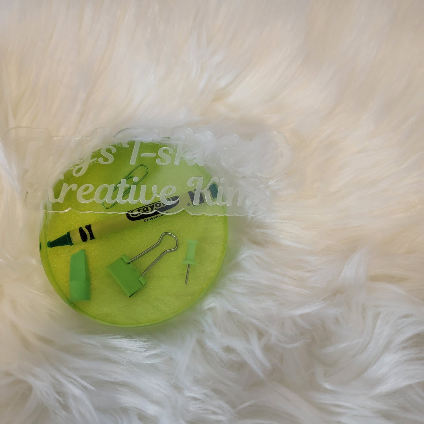 Custom Back-to-School/Teacher's Appreciation Resin Coasters