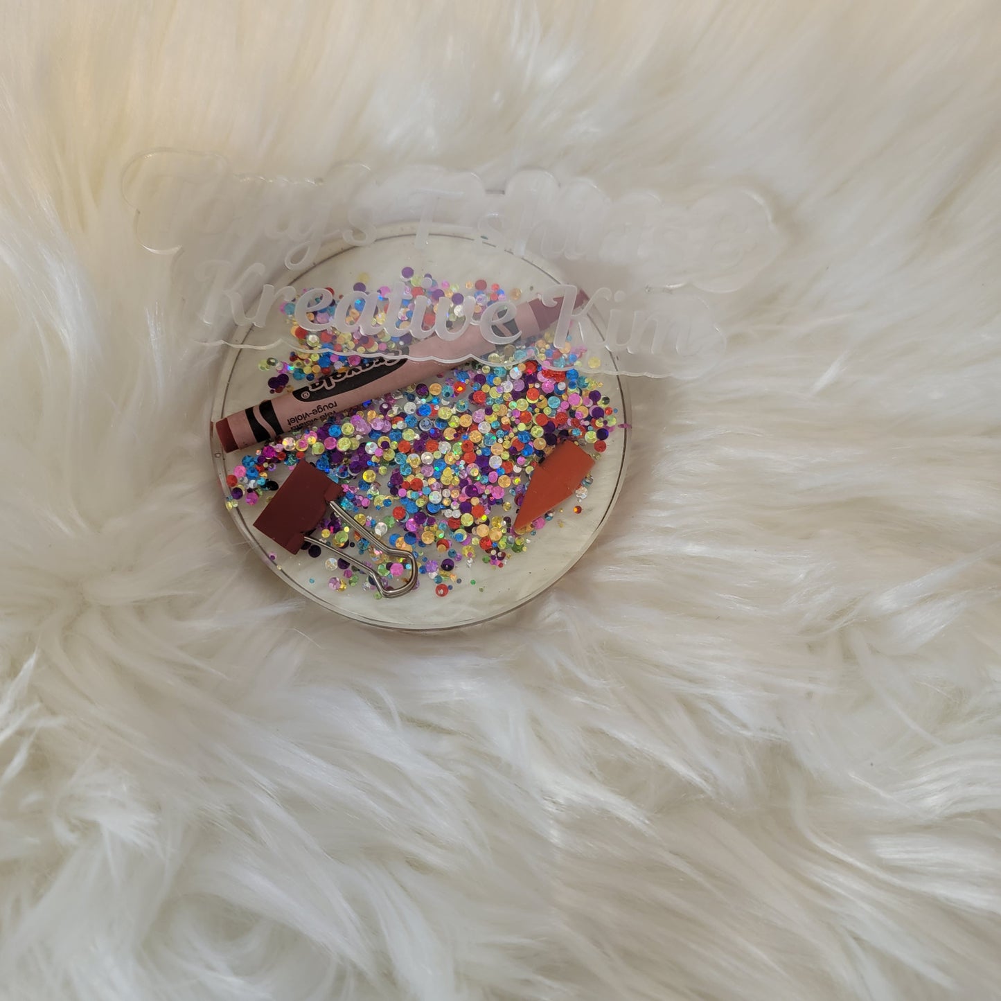 Custom Back-to-School/Teacher's Appreciation Resin Coasters