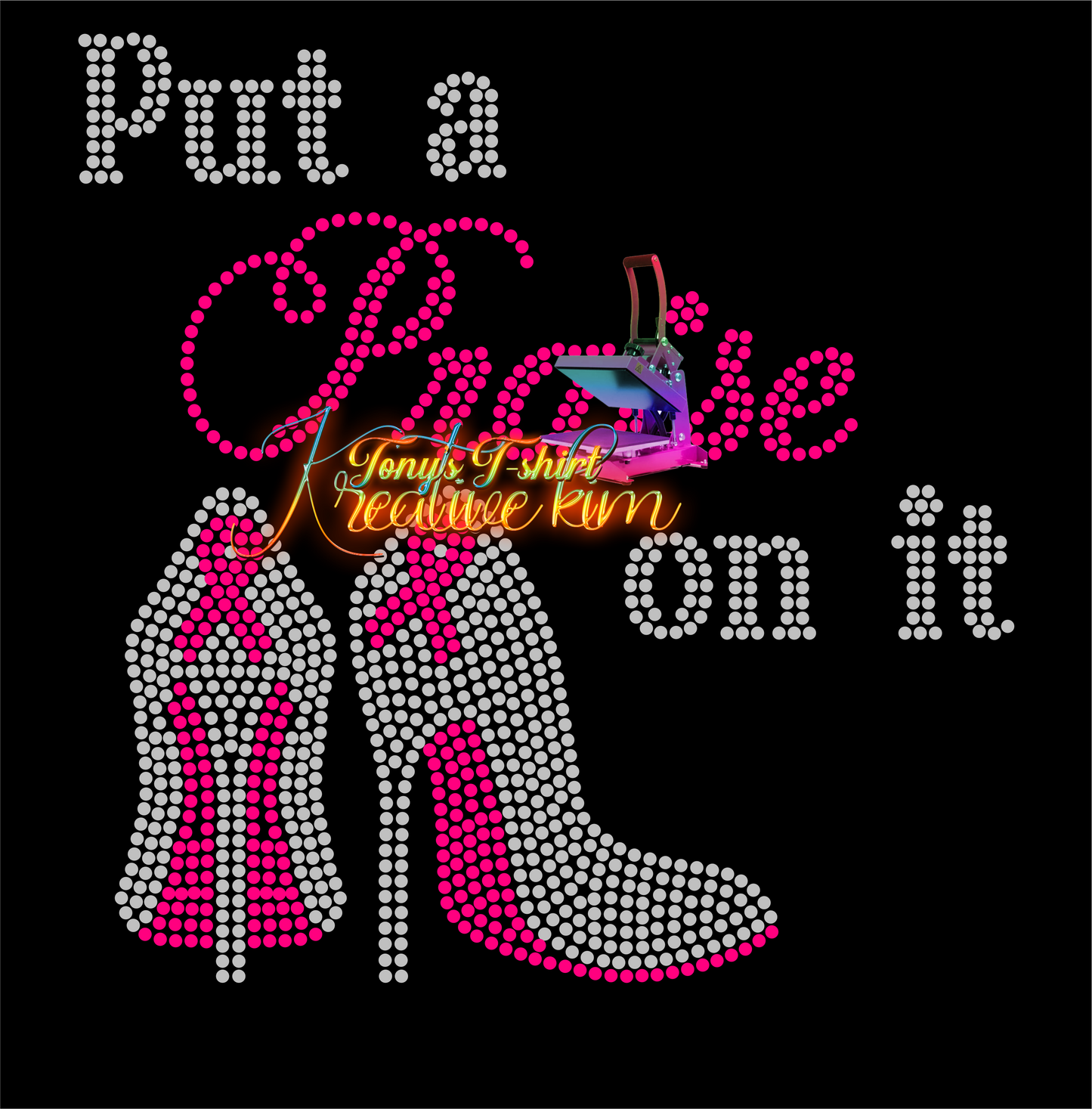 Put A Praise on It Rhinestone Shirt